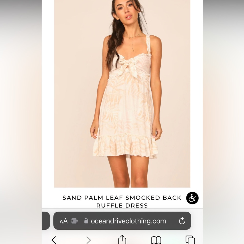 NWOT ocean drive dress